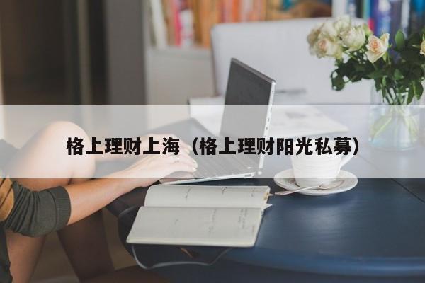 格上理财上海(格上理财阳光私募)