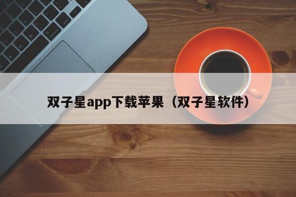 双子星app下载苹果(双子星软件)
