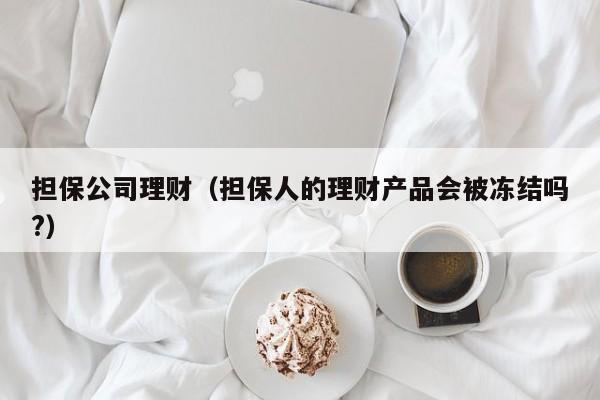 担保公司理财(担保人的理财产品会被冻结吗?)